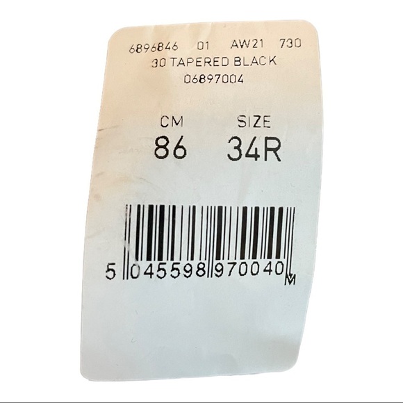 ASOS design New Look tapered jeans in black - Picture 10 of 14